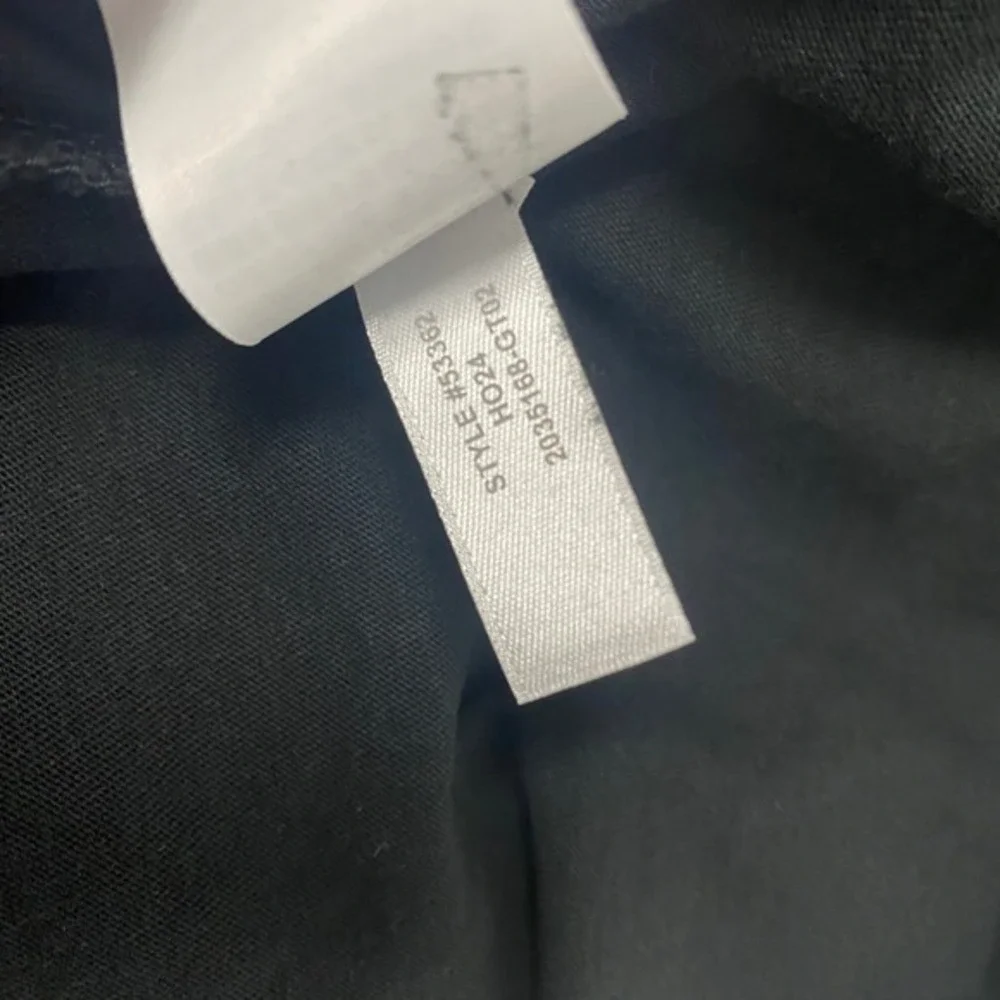 J Crew Shirt Mens 2XL Black Washed Crewneck‎ Tee Cotton Ribbed Trim 2XL 2X Large